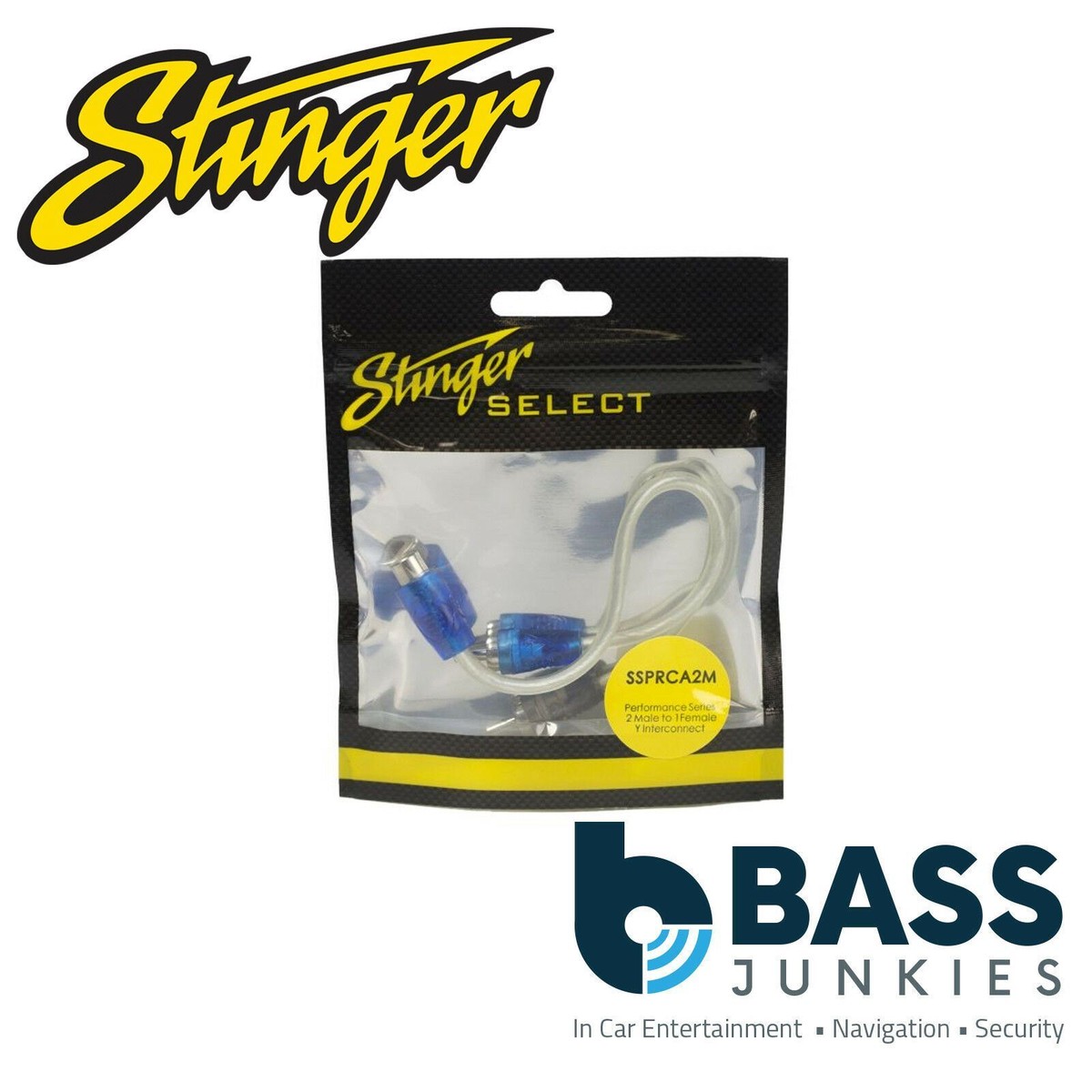 Purchase STINGER SI92YM 1-FEMALE 2-MALE 9000 CABLE CROSS SECTION Y RCA Interconnect Wires I2058310