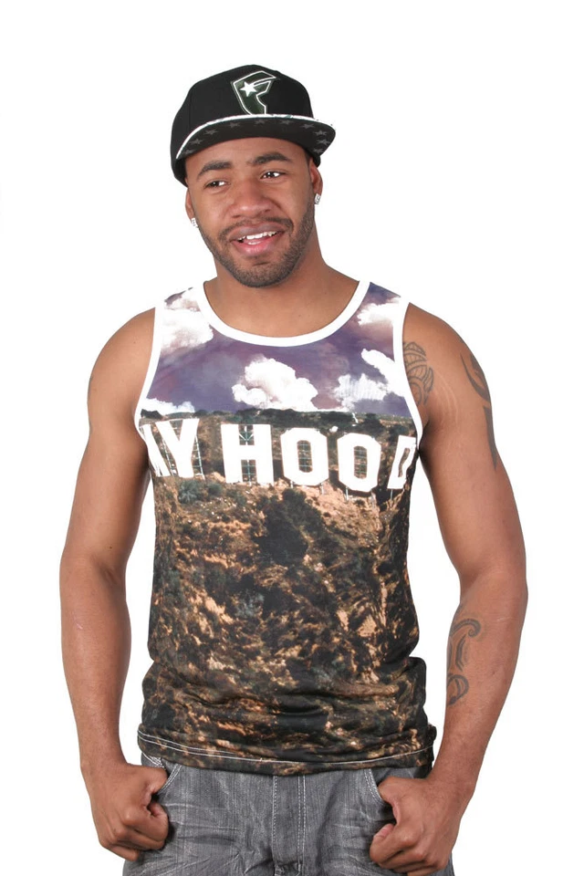 Famous Stars And Straps Hood Hills Camiseta Sin Mangas Para Hombre - Imagen 1 de 1