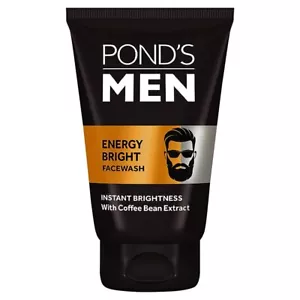 POND'S Men's Energy Bright Face Wash Coffee Beans Bright Skin, 100g - Picture 1 of 10