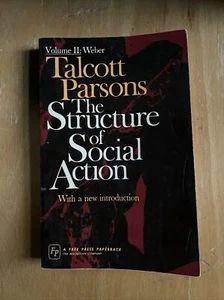 Struktur des sozialen Handelns Vol. 2 von Talcott Parsons - 2. Auflage Weber Band 2 - Bild 1 von 5