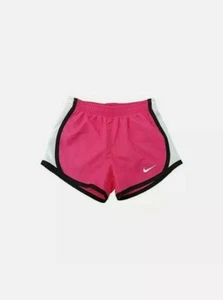 Nike DRI FIT Tempo Shorts Girls XL Vivid Pink 26 Inch Drawstring Waist Beach Run - Picture 1 of 9
