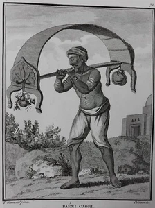 PAENI CAORI INDE GRAVURE 1782 SONNERAT VOYAGE  S98 - Bild 1 von 2
