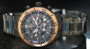 Invicta Men's Specialty Swiss Chrono Black Dial Black Stainless Steel Watch 1206 - Picture 1 of 5