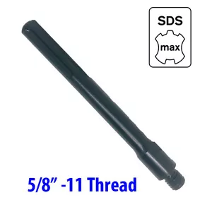 Kernbohrkrone Adapter 5/8"-11 Gewinde Außen auf SDS Max Bohrhammer Diamant - Bild 1 von 2