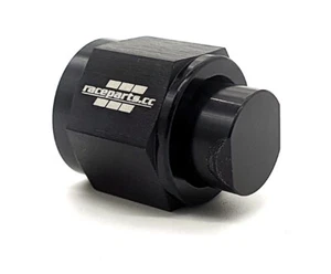 raceparts.cc® Verschlusskappe, Dash 4, 7/16"-24 UNF, Aluminium, AN4 JIC4, D-04 - Bild 1 von 2