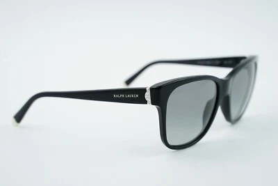 ¡Bueno! Gafas de sol RL8115 5001/11 55-17 145 2N Ralph Lauren negras/plateadas Foto 1 de 4