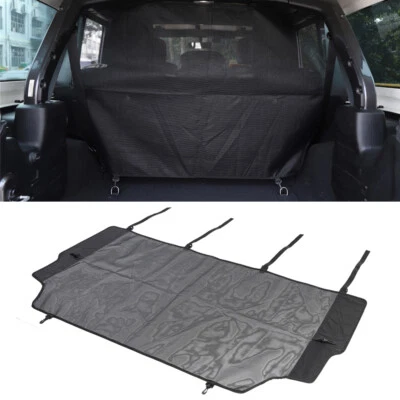 Car Pet Separation Net Car Trunk Cargo Net Mesh for Jeep Wrangler JK JL 2007-23 - image 1 of 4