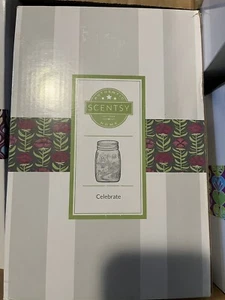 Scentsy "CELEBRATE" Full Size Wax Warmer RETIRED New In Box - Picture 1 of 1