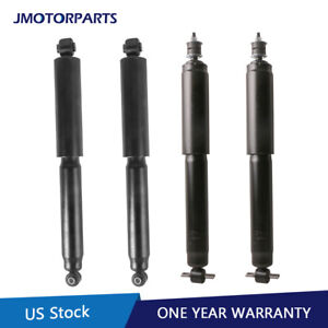 Set of 4 Front and Rear Grand Cherokee Shocks,ECCPP 4x Front Rear Shocks Absorbers for Jeep Fits 1999 2000 2001 2002 2003 2004 for Jeep Grand Cherokee 344342 344341 Auto Shocks Gas Struts Sets 