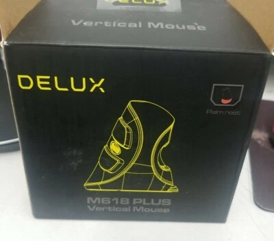 Delux Vertical Mouse M618 Plus  USB - Image 1 of 2