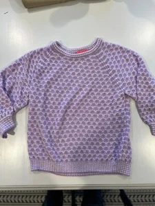 Lilly Pulitzer Corabelle Purple Iris Honeycomb Sweater Size XL NWOT - Picture 1 of 6