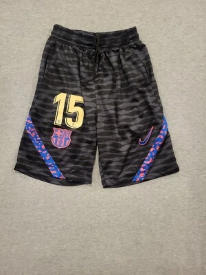 Nike FC Barcelona Dri-Fit Strike Soccer Shorts Kids Size 5,22" waist DB6938 014 - Image 1 of 4