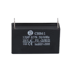 Condensatore generatore 12uF generatore 12uF CBB61 12 uF 50 60 Hz 350V 350 VAC - Foto 1 di 2