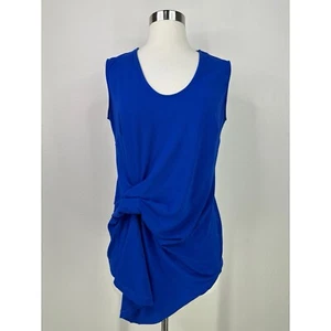 Betabrand Rayon Blend Sleeveless Asymmetrical Women’s Top Sz L - Picture 1 of 8