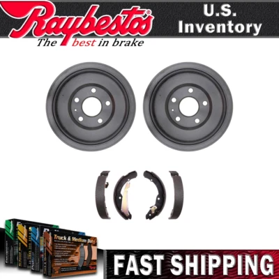 For Volkswagen Jetta 2012 2011 Rear Kit Brake Drums & Brake Shoes - Raybestos - Image 1 of 4