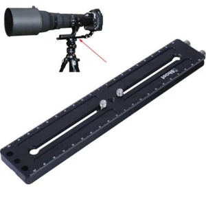 22cm Long Quick Release Plate 2 slide fr ARCA-SWISS Camera Tripod Ballhead Clamp - Picture 1 of 10