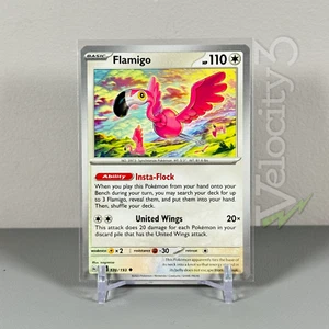 Pokemon TCG Card: FLAMIGO 170/193 | Uncommon | Paldea Evolved | NM/Mint - Picture 1 of 3