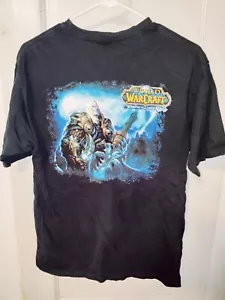VINTAGE World of Warcraft Wrath of the Lich King T-Shirt Jinx Tag Erwachsene Medium - Bild 1 von 6