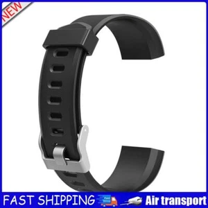 Watchband Replacement Accessory for ID115Plus HR Smart Watch(Black) AU - Zdjęcie 1 z 12