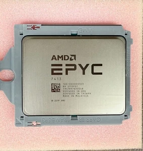 AMD EPYC 7413 24Core 2.65GHz 180W CPU Processor 100-000000323 - Picture 1 of 2
