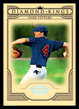 2008 Donruss Threads Diamond Kings Silver Josh Vitters /250 #DK-6 Chicago Cubs