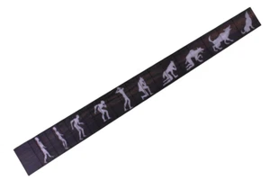 1X Guitar Fretboard 22 Fret 25.5 Inch Rosewood Unfinished Replacement Inlay New - Picture 1 of 6