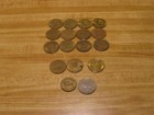 12 Dave & Busters plus 5 Other Bronze Coins