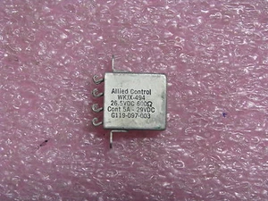 ALLIED CONTROL RELAY # WKJX-494 NSN: 5945-00-405-3803 - Picture 1 of 1