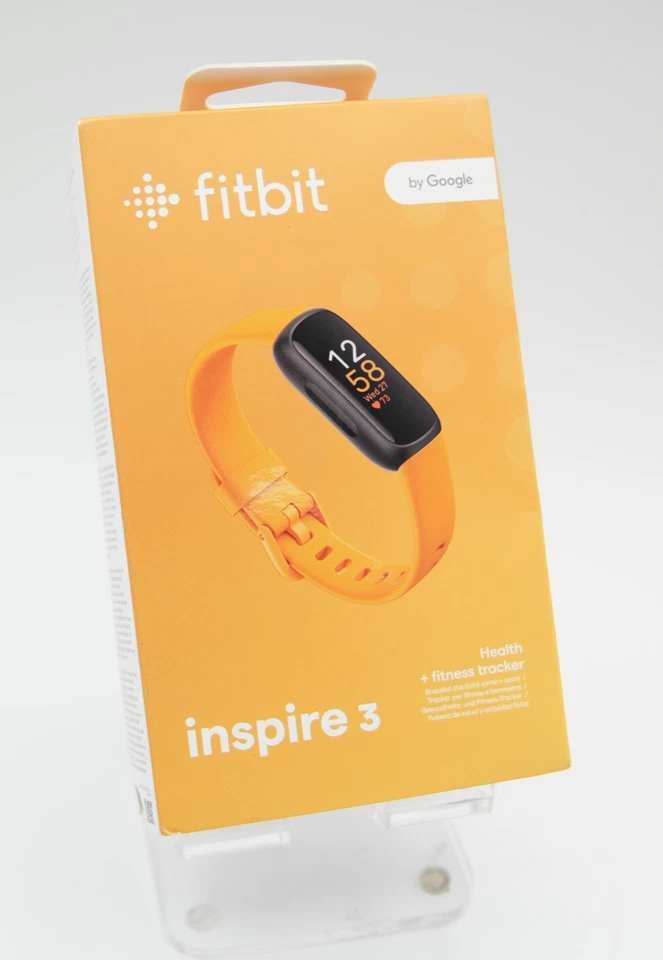 Fitbit Inspire 3 Health Fitness Tracker Amarillo Nuevo Foto 1 de 4