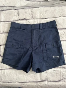 VTG Sportif Shorts Men’s 32x 4 Blue Original 7 Pocket Stretch Cargo - Picture 1 of 5
