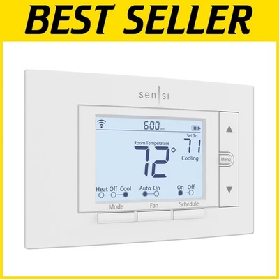 Easy DIY Install - Sensi Smart Thermostat, Energy Star - Image 1 of 4