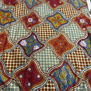 Bloomcraft Fabric Boho Protected With Total Action Dupont Zepel 3 1/2 yards - Picture 1 of 7