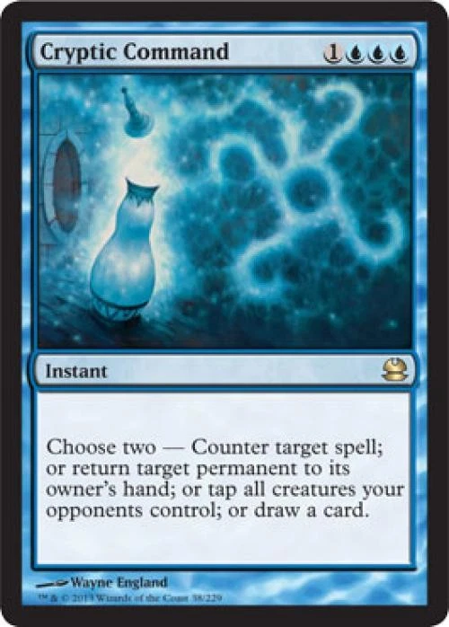 MTG English Cryptic Command NM Normal Modern Masters - Image 1 of 1
