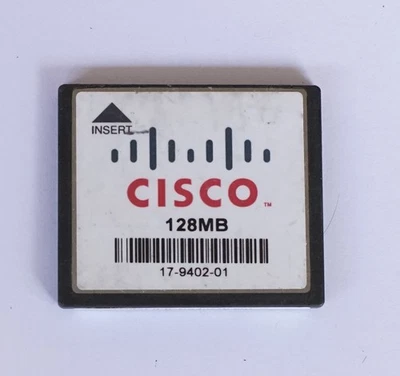 1x Cisco Systems CF Card Compact Flash Memory Card  128mb Used #106 - Image 1 of 2