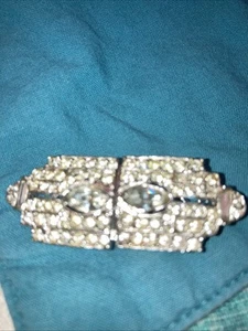 Coro Duette Pat. No. Broche/clips 2044225 de Adolph Katz 1936 era Art Deco - Imagen 1 de 14