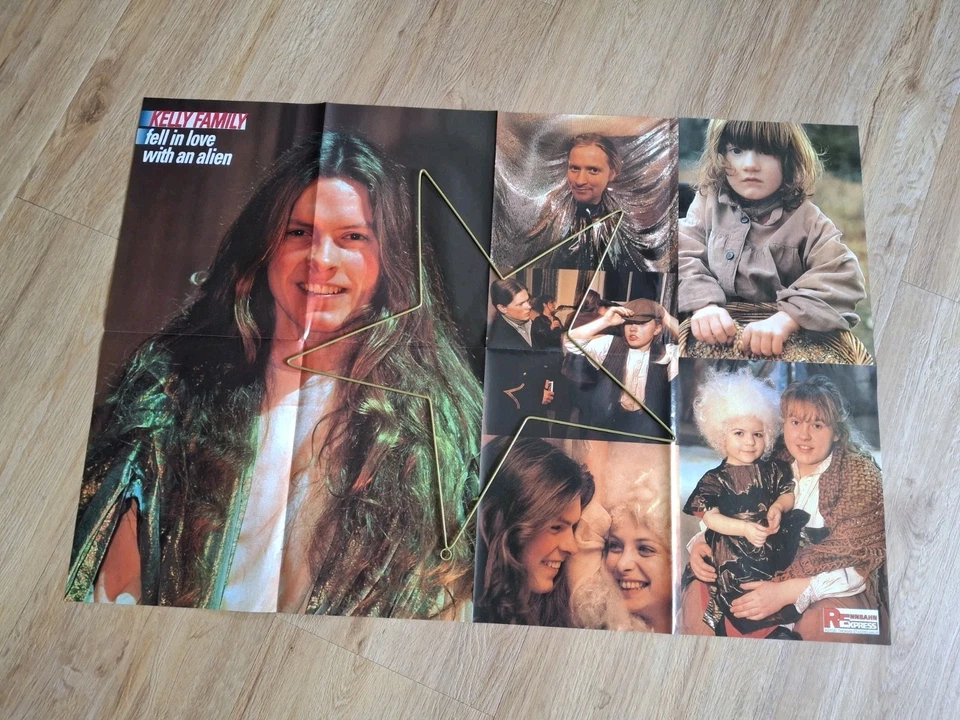 Kelly Family Poster Österreich Rennbahn Express 90er - Bild 1 von 1