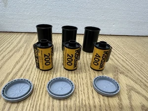 3-Kodak (2)200 (1)400- Color print film 135 (35 mm) ISO 24 exposures - Picture 1 of 3