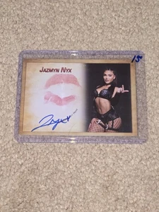 Jazmyn Nyx signierte Kiss Card Wrestler WWE NXT Collectors Expo #15 - Bild 1 von 2