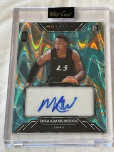 2024 Wild Card Metallix Mika Adams-Woods Auto 1/1 - Bild 1 von 2