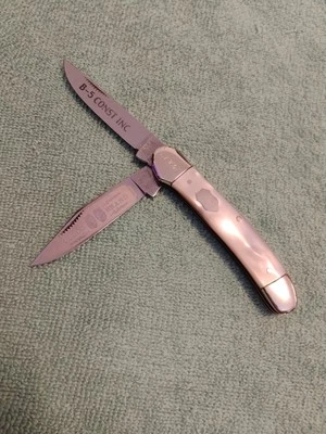 NAVAJA DE BOLSILLO MARCA BULLDOG MARTILLO FORJADO SOLINGEN ALEMANIA MANGO PERLA Foto 1 de 4