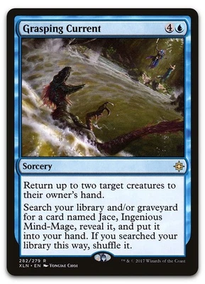 Grasping Current #282 (LP) Ixalan XLN Magic MTG - Image 1 of 2