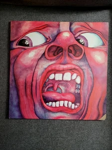 VTG KING CRIMSON "In The Court of the Crimson King" Atlantic Records VINYL EX++ - Picture 1 of 4