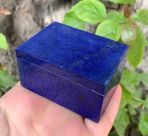 Lapis Lazuli Box Jellewery Handmade Box Natural Stone - Picture 1 of 6