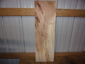 RUSTIC HICKORY LUMBER WOOD KILN DRIED BOARD 28"X 9"X 1"  F149F - Picture 1 of 8