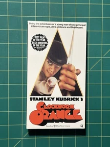 A Clockwork Orange (VHS, 1991) - Picture 1 of 5