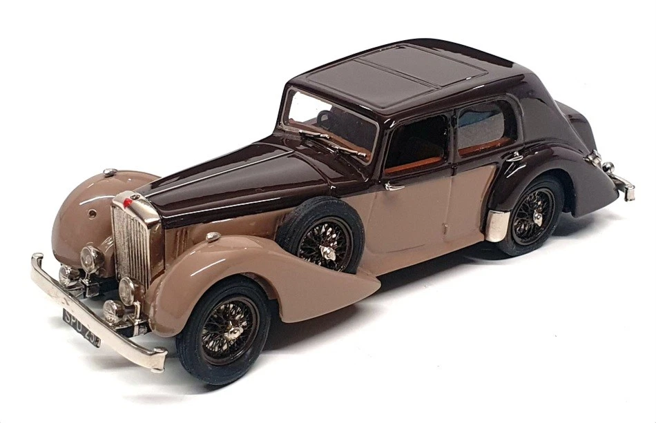 J&M Classics 1/43 Scale JM170BF - Alvis Speed 25 Charlesworth - Brown/Fawn - Image 1 of 4