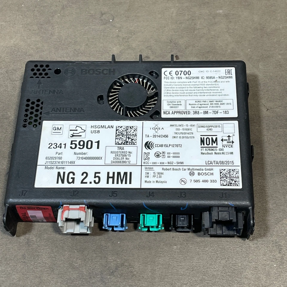 16-17 CADILLAC XTS - ЧЕЛОВЕКО-МАШИННЫЙ ИНТЕРФЕЙС HMI МОДУЛЬ УПРАВЛЕНИЯ OEM 23415901 - Изображение 1 из 4