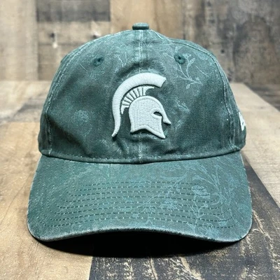 Gorra floral para mujer Michigan State University Spartans New Era flores Foto 1 de 4
