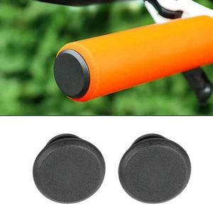 Tapones de goma para el extremo del manillar de bicicleta / Tapas de agarre / Extremo de la barra de bicicleta Paquete de 4 universales - Imagen 1 de 8