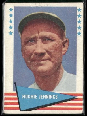 1961 Fleer Baseball Greats (F418-3) #47 Hughie Jennings (low grade:Auth-GD) - Image 1 of 2